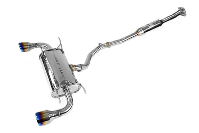 Invidia Q300 Cat-Back Exhaust w/ Rolled Tips - 2013-2022+ Toyota GR86 86 / Subaru BRZ / Scion FRS
