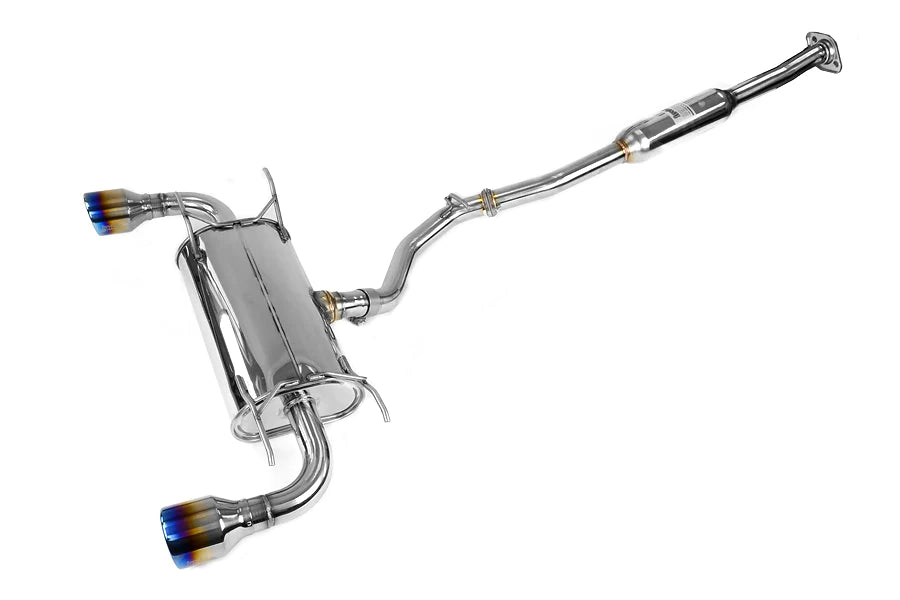 Invidia Q300 Cat-Back Exhaust w/ Rolled Tips - 2013-2022+ Toyota GR86 86 / Subaru BRZ / Scion FRS