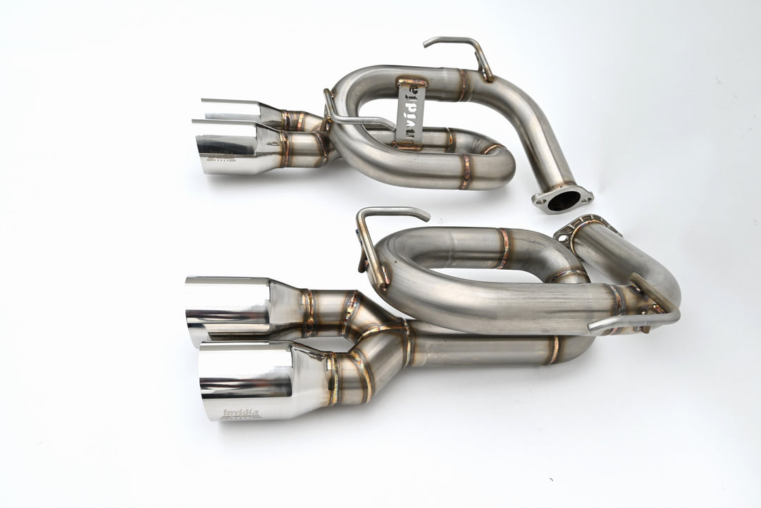 Invidia Twin Loop 3.5in Axle-Back Exhaust - 2022+ Subaru WRX