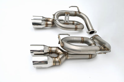 Invidia Twin Loop 3.5in Axle-Back Exhaust - 2022+ Subaru WRX