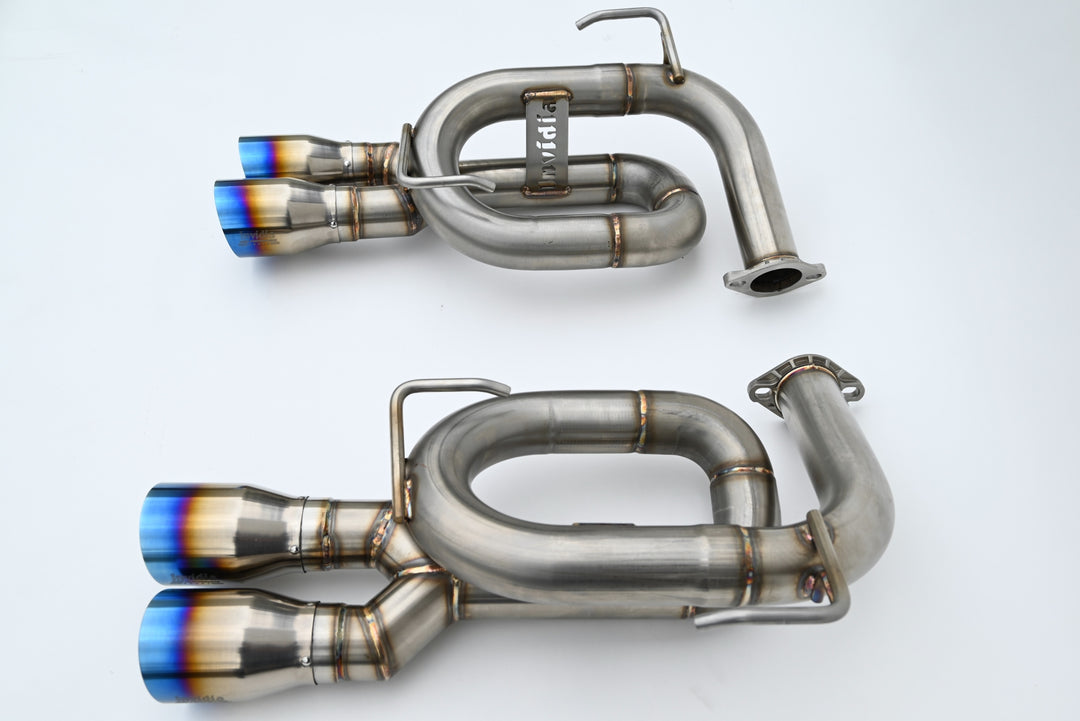 Invidia Twin Loop 3.5in Axle-Back Exhaust - 2022+ Subaru WRX