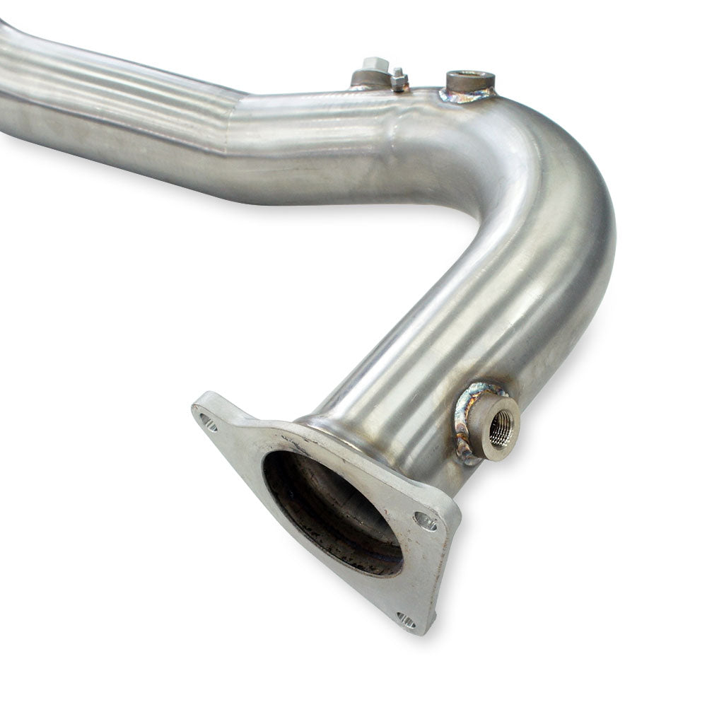 Invidia Bottom High Flow Cat Front Pipe - 2022+ Subaru WRX