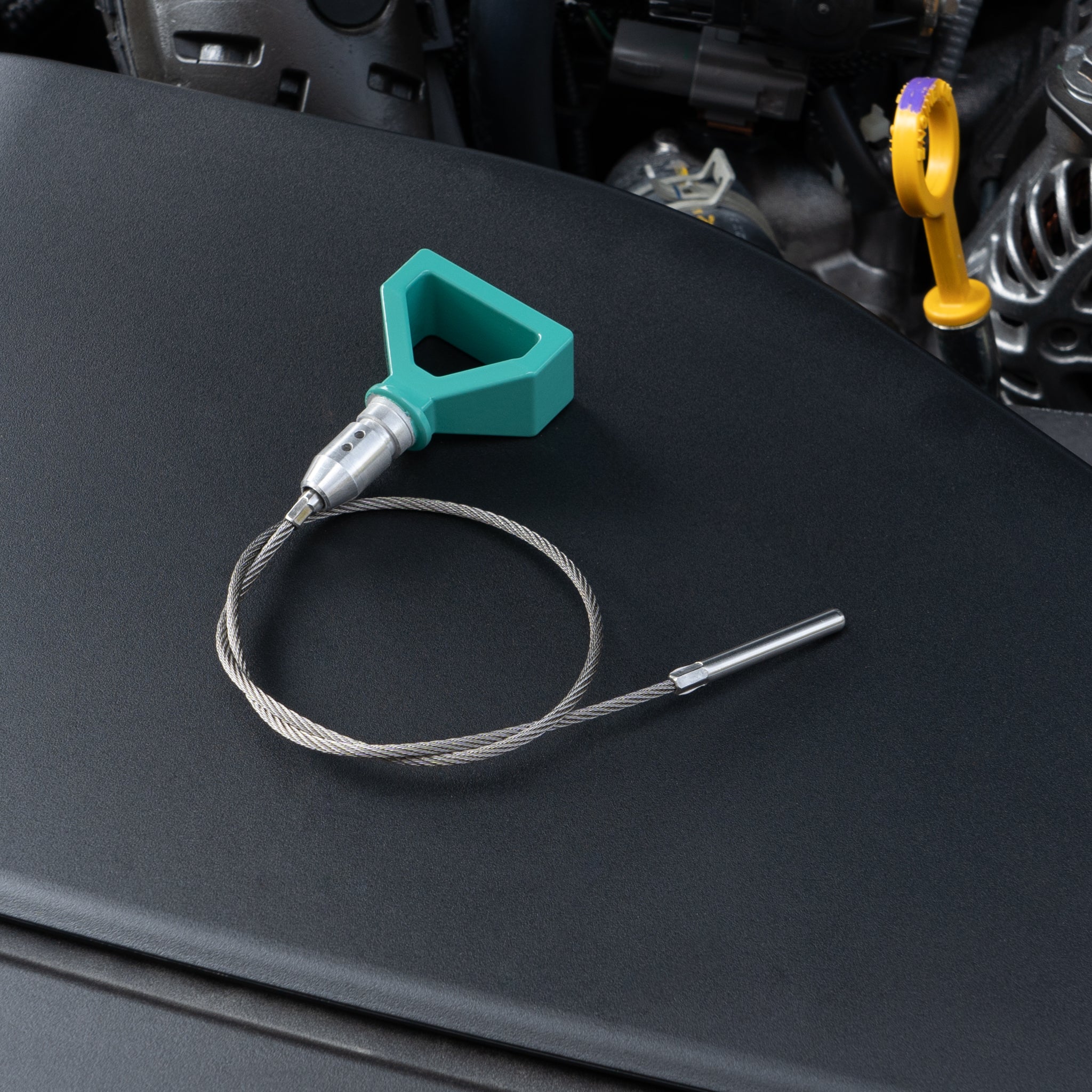 Billetworkz Dipstick Handle w/ Dipstick - Subaru / Toyota