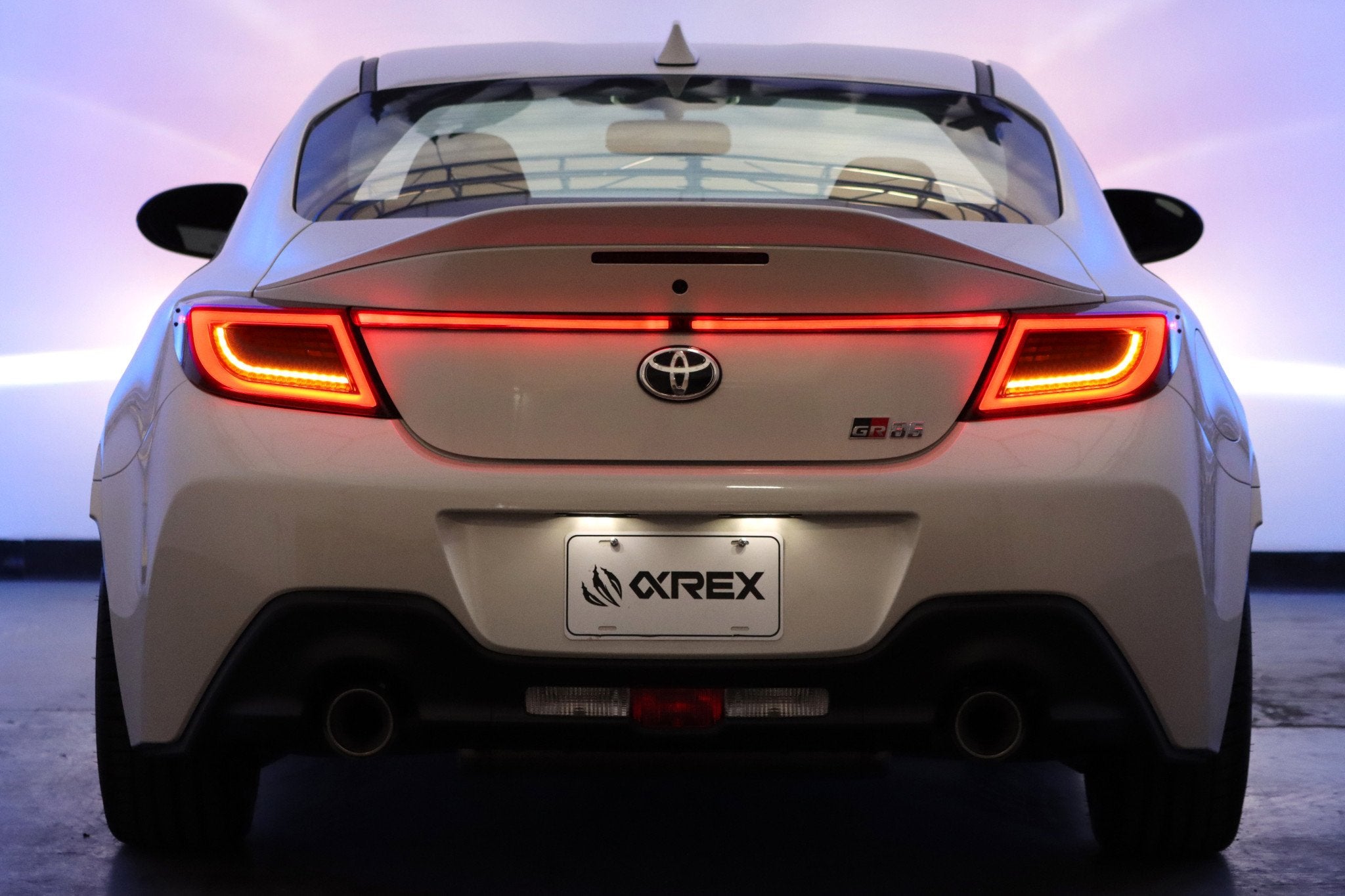 AlphaRex LUXX-Series LED Tail Lights Alpha-Black - 2022+ Toyota GR86 / Subaru BRZ