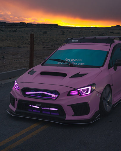 Lit Logos STI Grill Badge - 2015-2021 Subaru STI