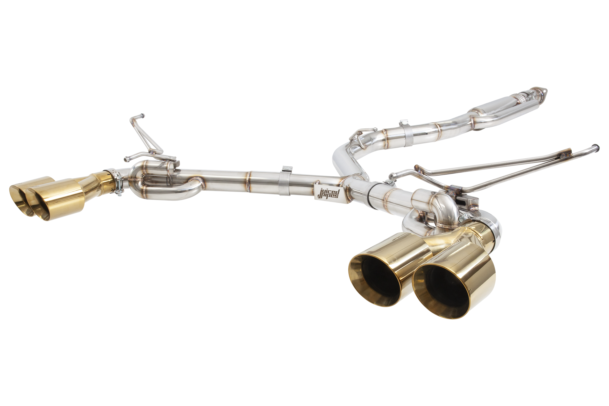 Juiced Pipes 3" Cat Back Exhaust System - 2015+ WRX / STI