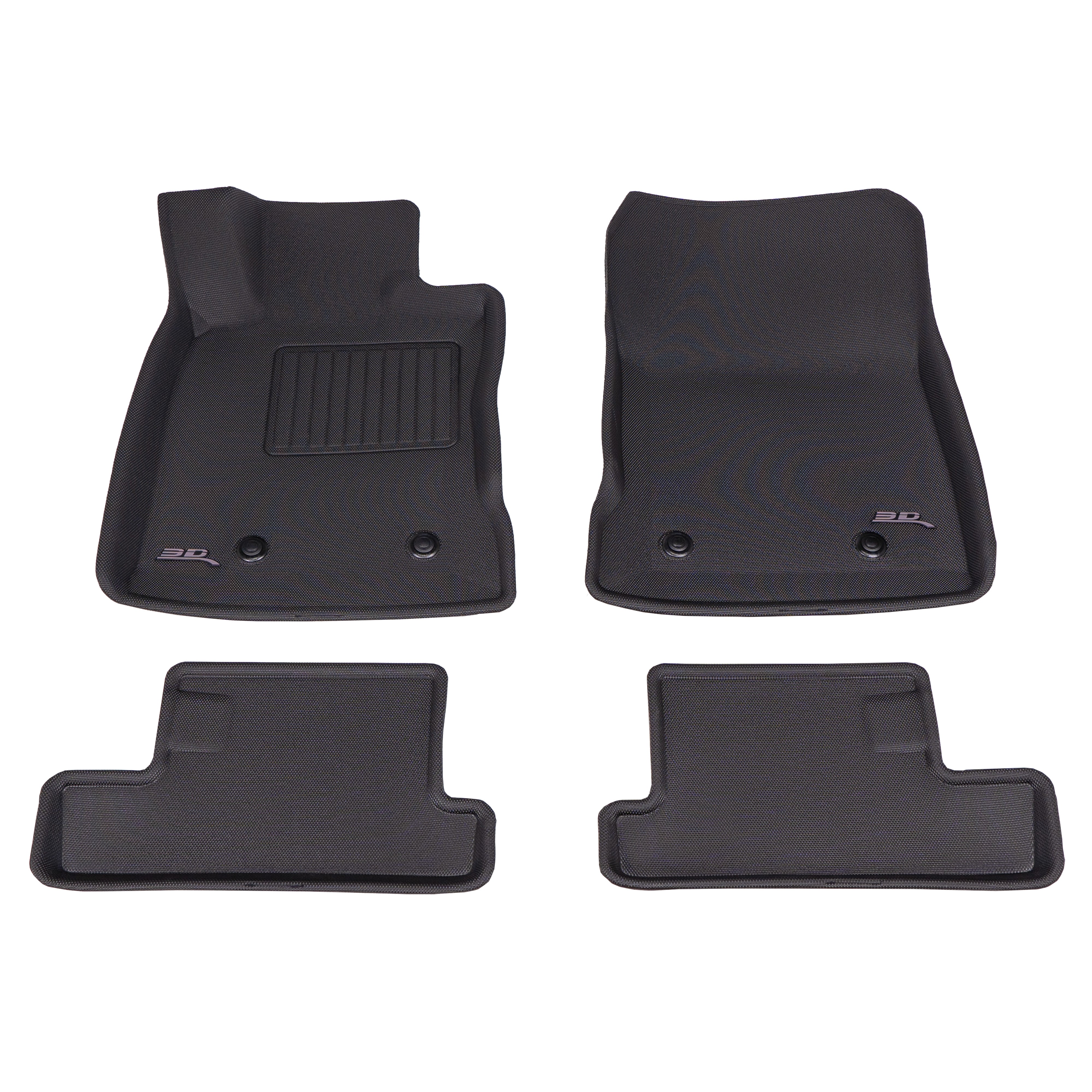 3D Maxpider Kagu All-Weather Perfect Fit Floor Liner - 2022+ Toyota GR86 / Subaru BRZ