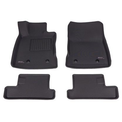 3D Maxpider Kagu All-Weather Perfect Fit Floor Liner - 2022+ Toyota GR86 / Subaru BRZ