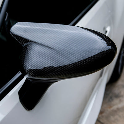 Compressive Tuning Arrowhead Carbon Fiber Mirror Caps - 2022+ Toyota GR86 / Subaru BRZ