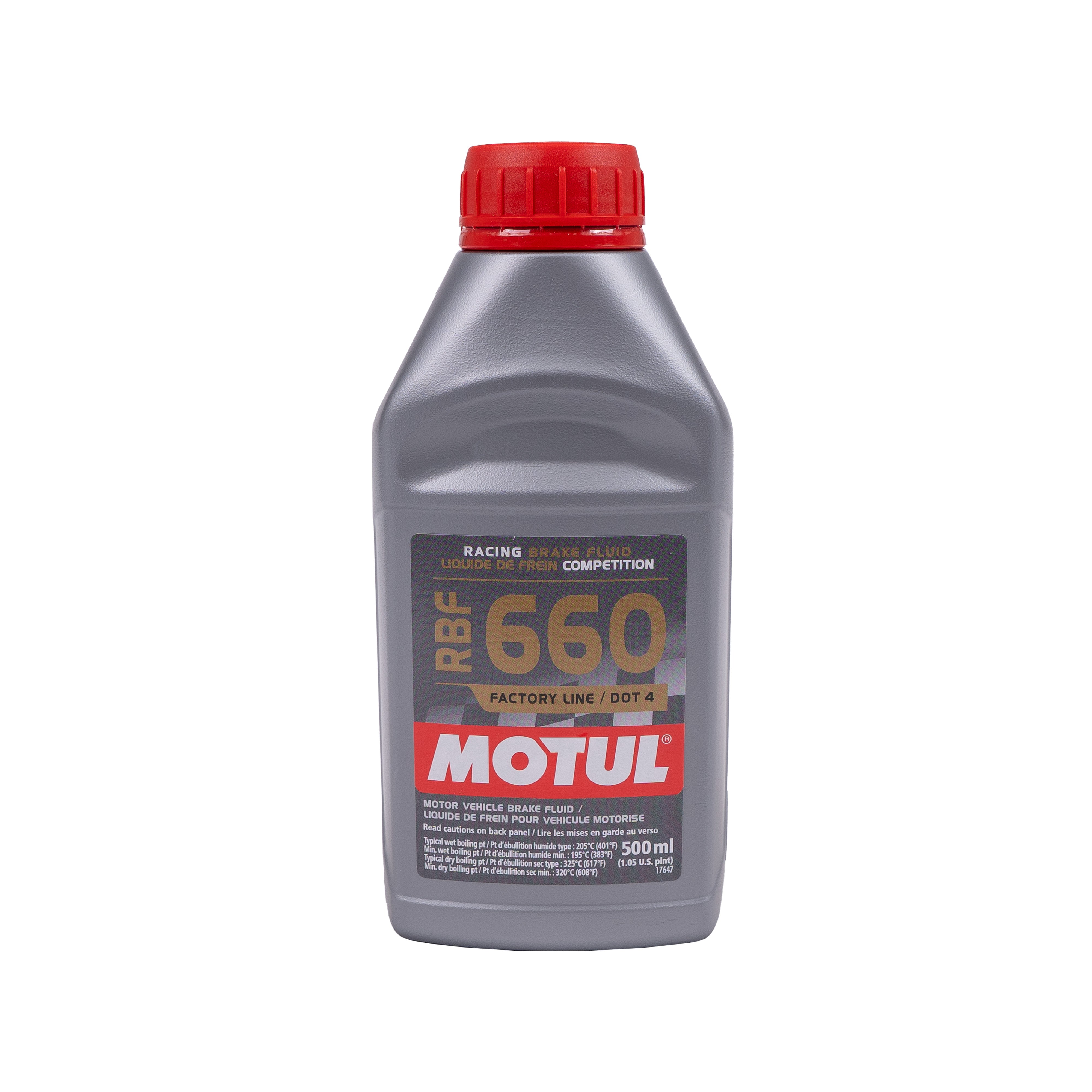 Motul RBF 660 .5L DOT 4 Racing Brake Fluid