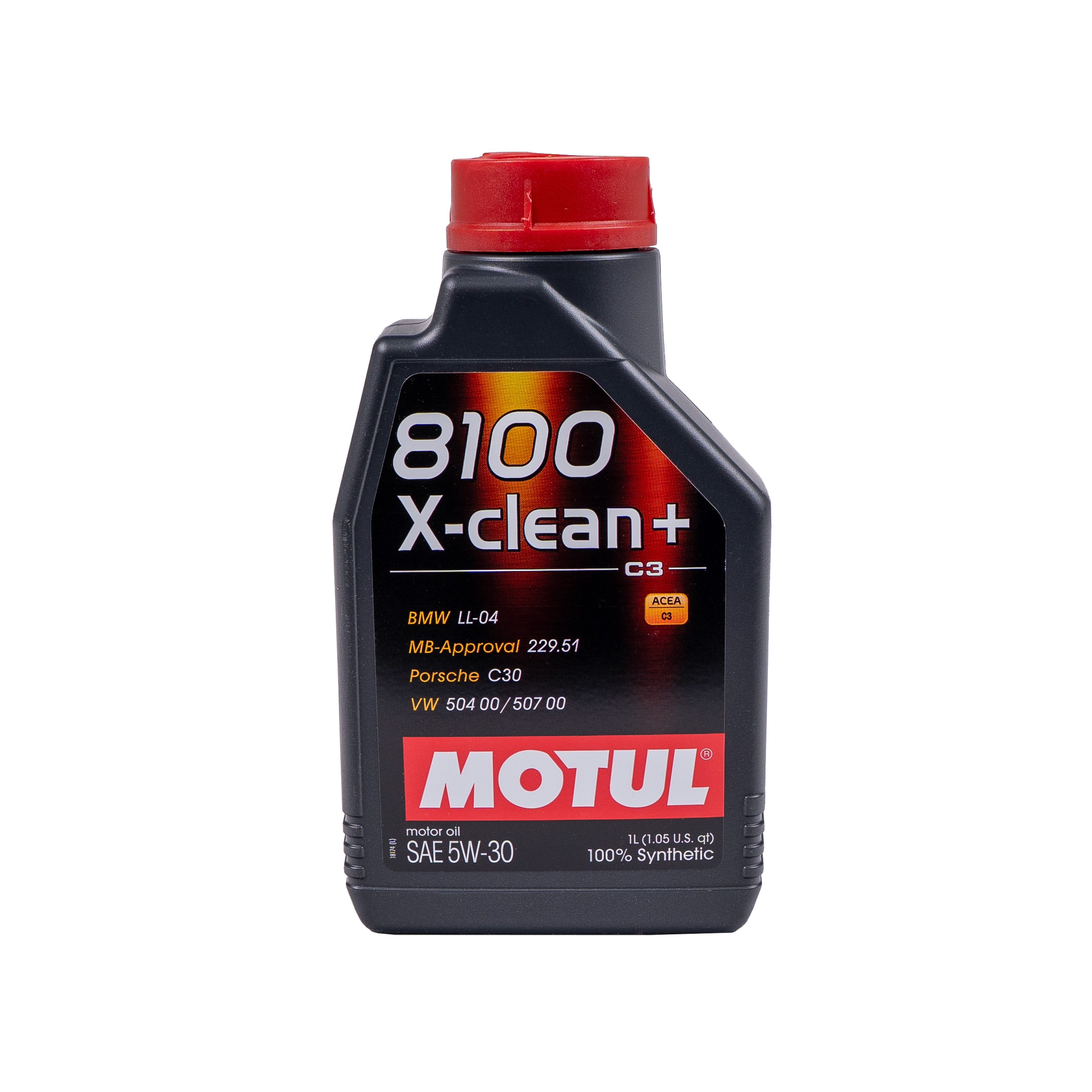 Motul 8100 XClean + synthetic 5W-30 1L motor oil