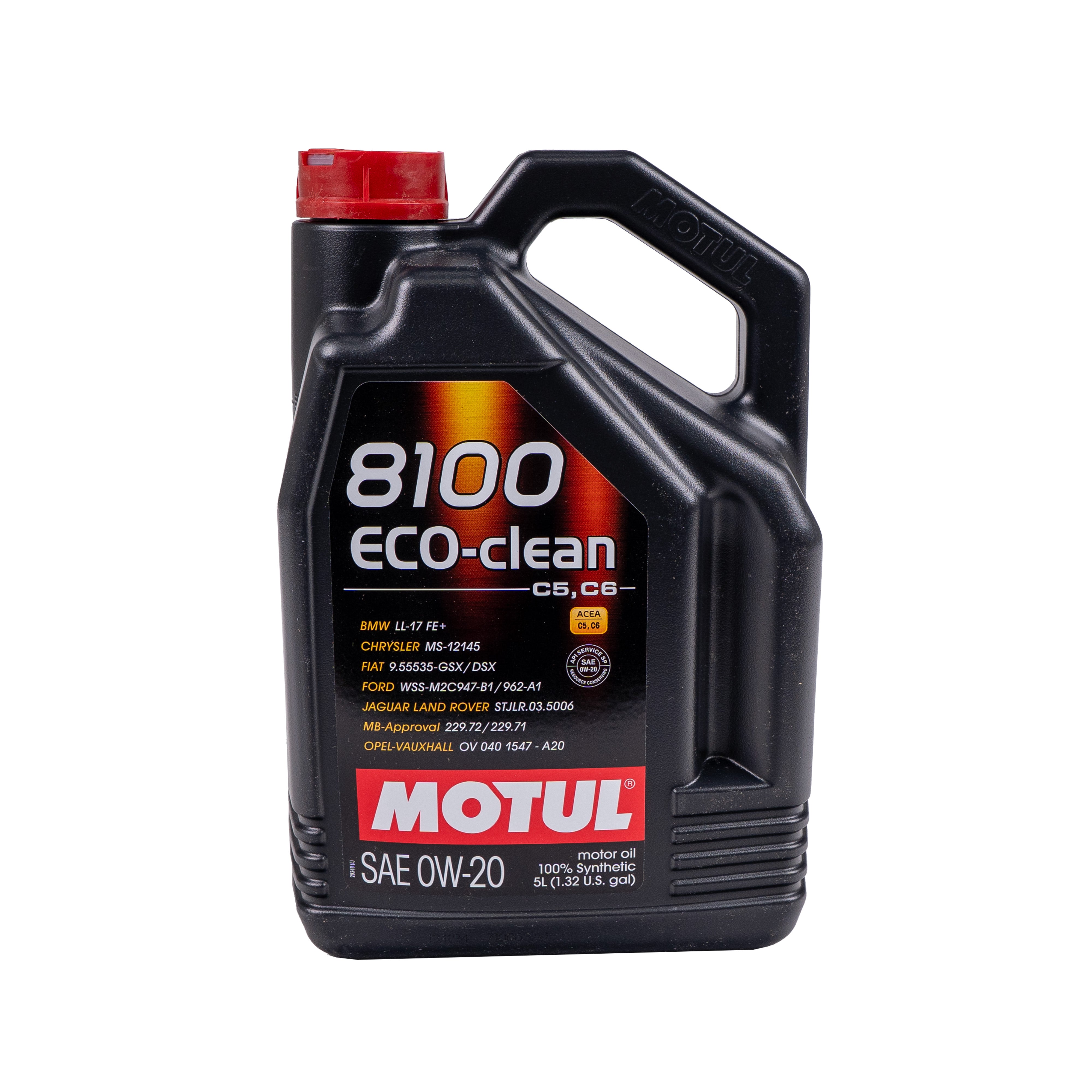 Motul 8100 Eco-Clean 0w20 synthetic motor oil 5L