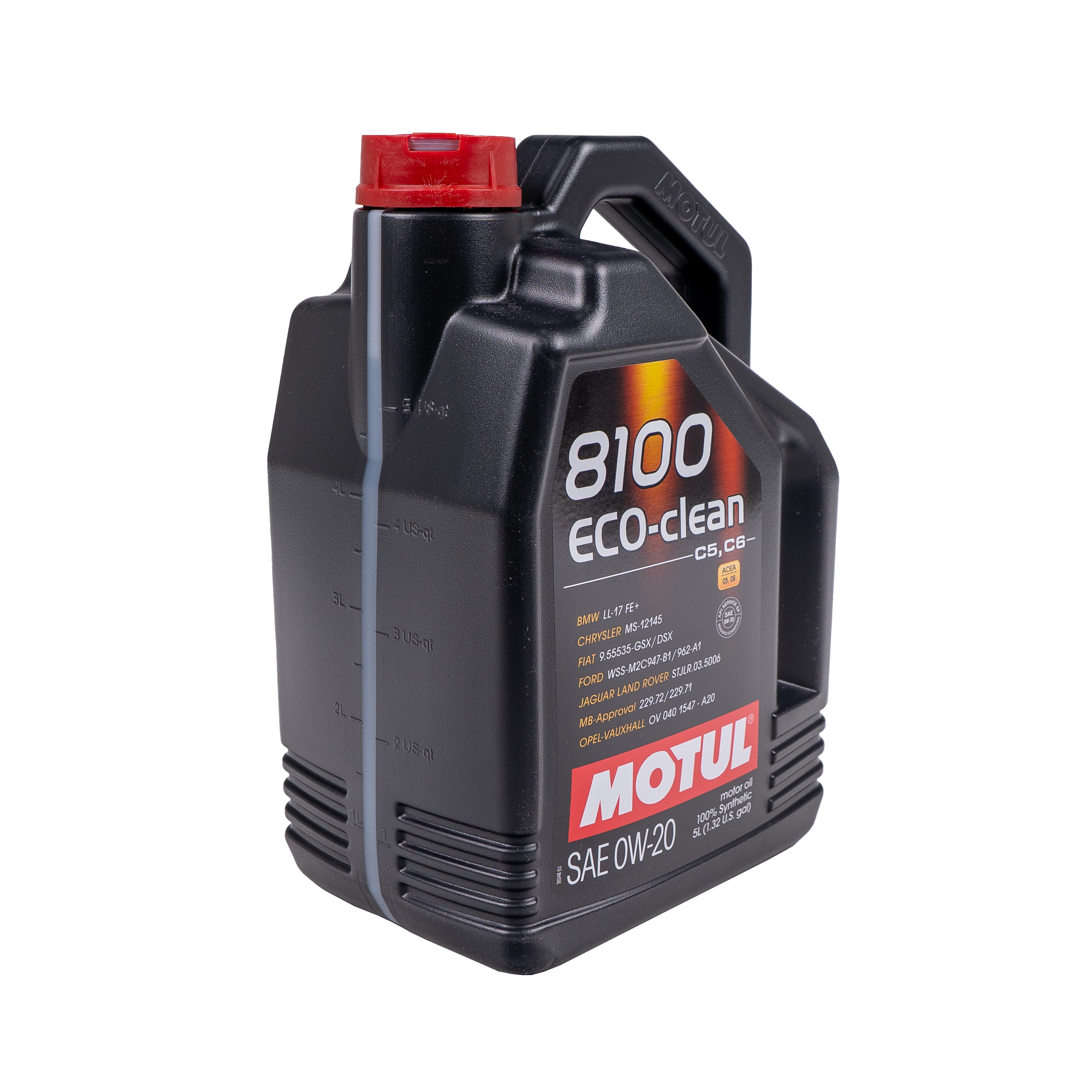 Motul 8100 Eco-Clean 0w20 synthetic motor oil 5L