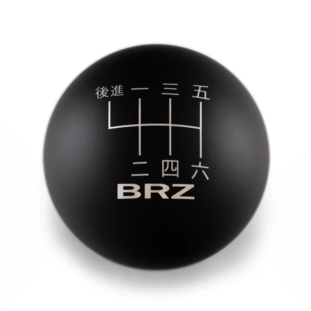 Billetworkz Weighted Shift Knob 6 Speed BRZ Japanese Engraving - 2013-2021 Toyota 86 / Subaru BRZ / Scion FRS