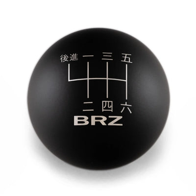 Billetworkz Weighted Shift Knob 6 Speed BRZ Japanese Engraving - 2013-2021 Toyota 86 / Subaru BRZ / Scion FRS