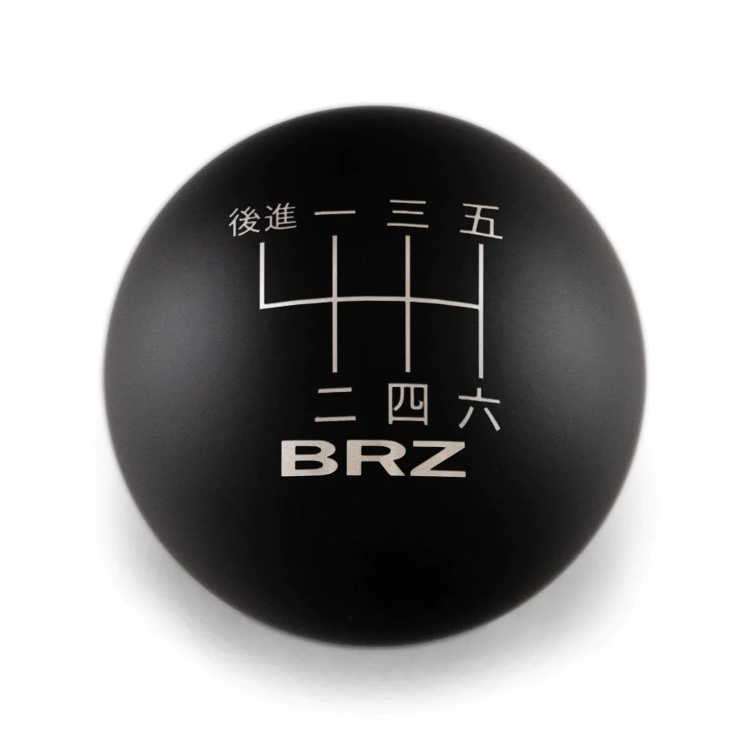 Billetworkz 6 Speed Japanese Weighted BRZ Shift Knob - Subaru BRZ / 2022+ Toyota GR86