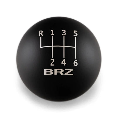 Billetworkz Weighted Shift Knob 6 Speed BRZ Standard Engraving - 2013-2021 Toyota 86 / Subaru BRZ / Scion FRS