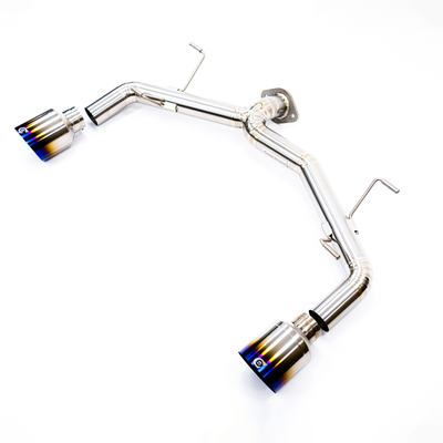 Compressive Tuning Zenkai-Ti Titanium Axle Back Exhaust - 2022+ Subaru BRZ / Toyota GR86