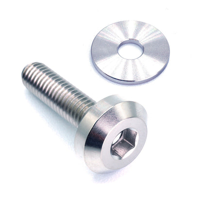 Polished Titanium Bolt and Washer Dress Up Hardware