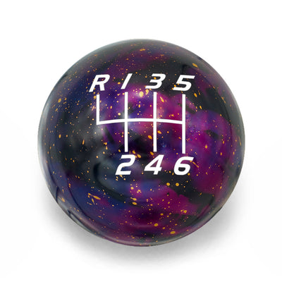 Billetworkz Cosmic Space Shift Knob 6 Speed Velocity Engraving - 2022+ Toyota GR86 / Subaru BRZ