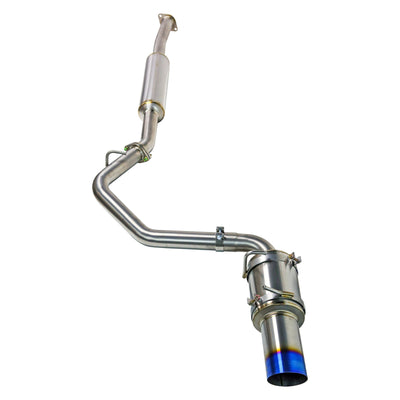 REMARK Catback Exhaust, R1 Spec Single-Exit Full Titanium - 2022+ Toyota GR86 / Subaru BRZ