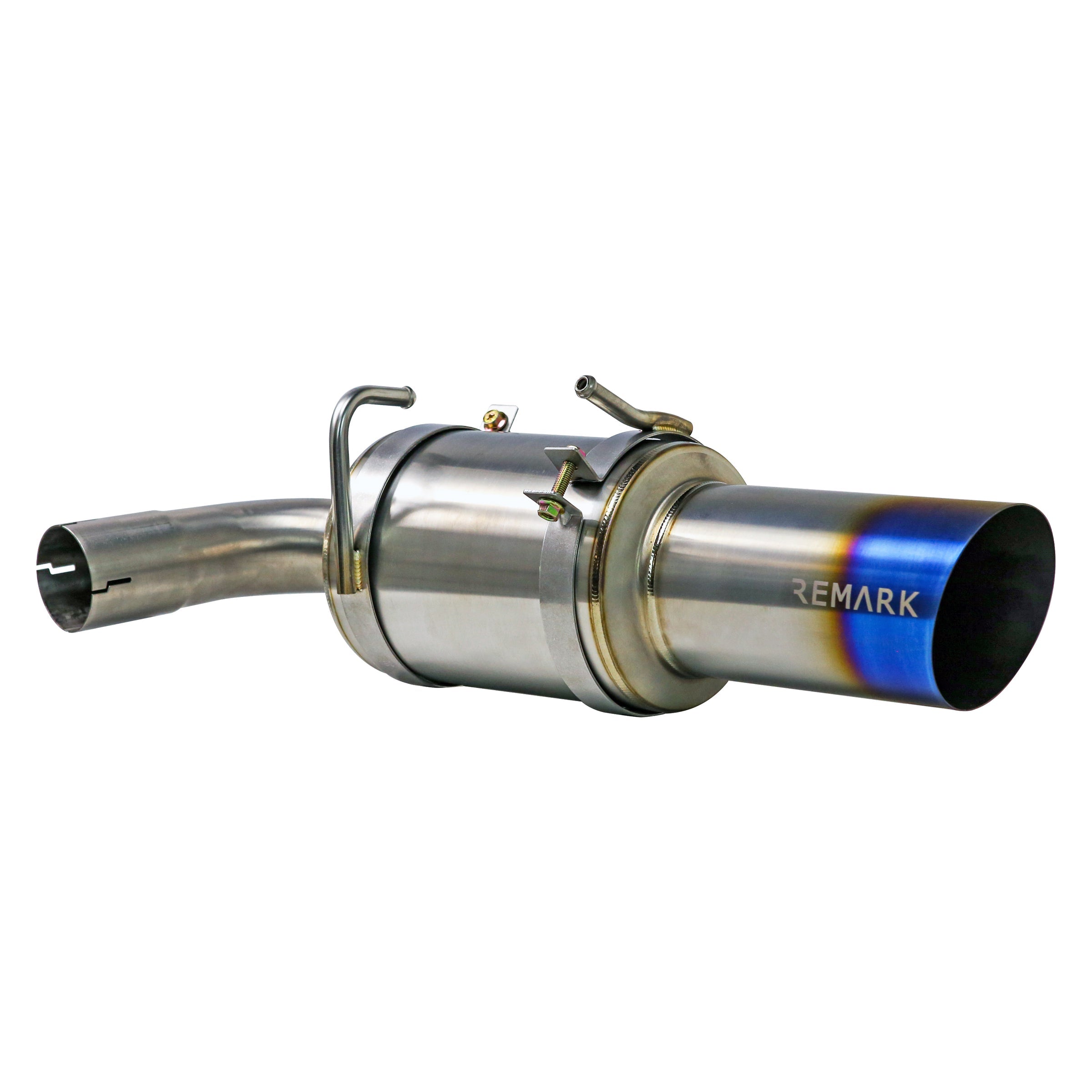 REMARK Catback Exhaust, R1 Spec Single-Exit Full Titanium - 2022+ Toyota GR86 / Subaru BRZ
