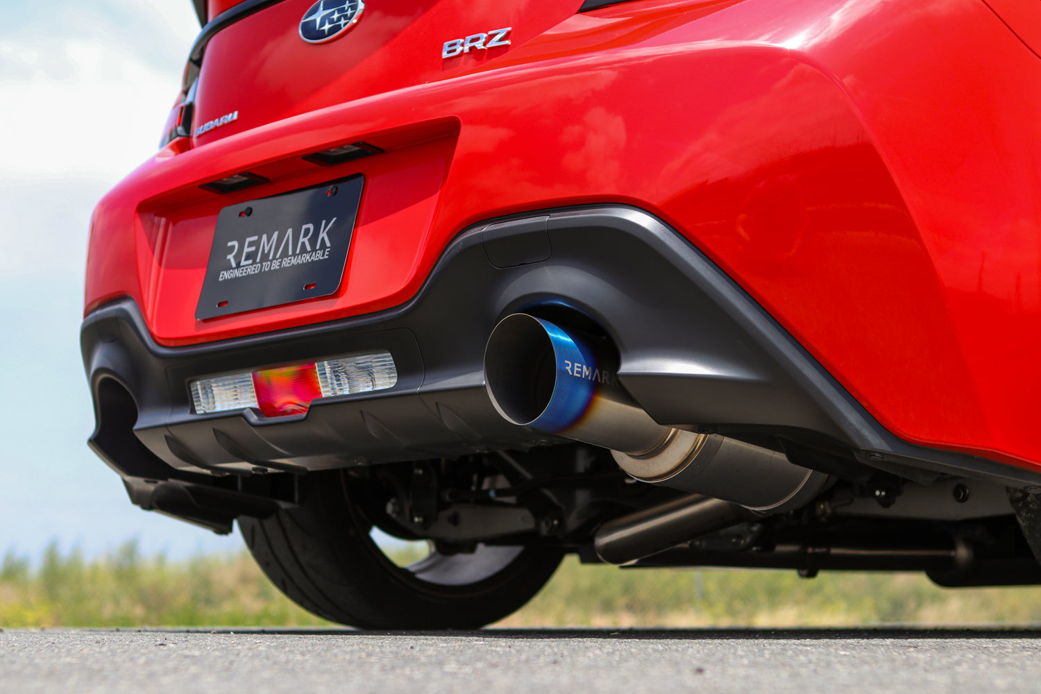 REMARK Catback Exhaust, R1 Spec Single-Exit Full Titanium - 2022+ Toyota GR86 / Subaru BRZ