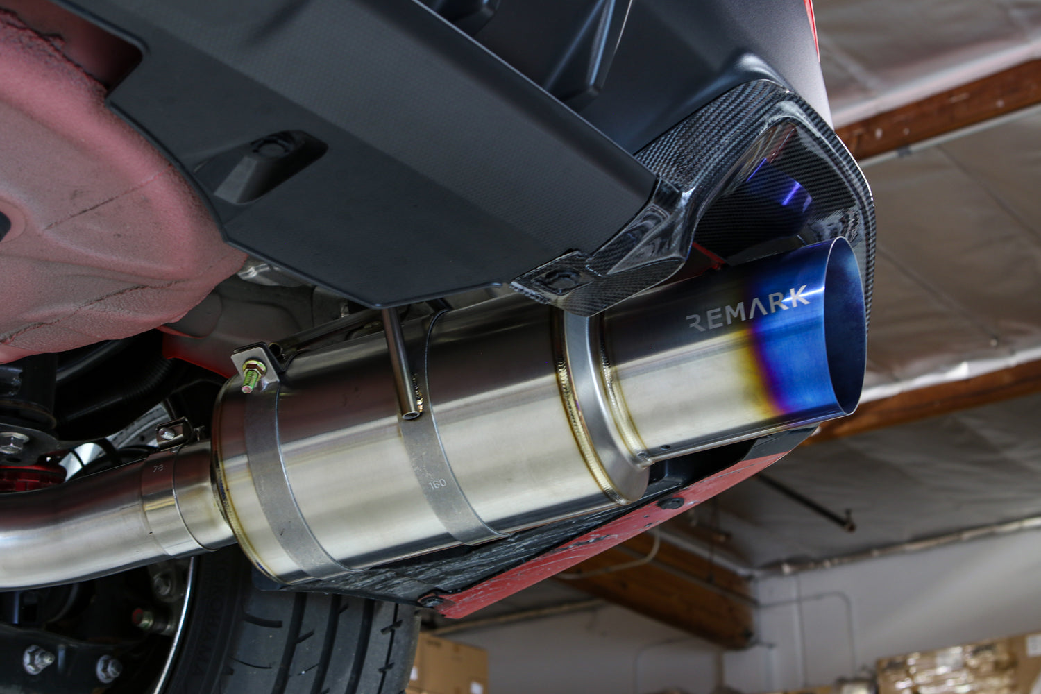 REMARK Catback Exhaust R1 Spec Full Titanium - 2022+ Subaru WRX