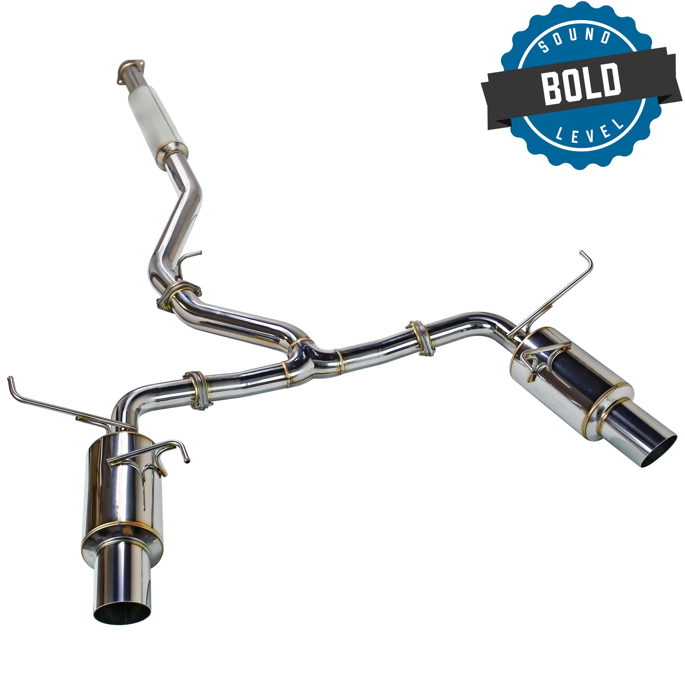 REMARK Catback Exhaust Dual R1 Spec (Titanium / Stainless Steel) - 2022+ Subaru WRX