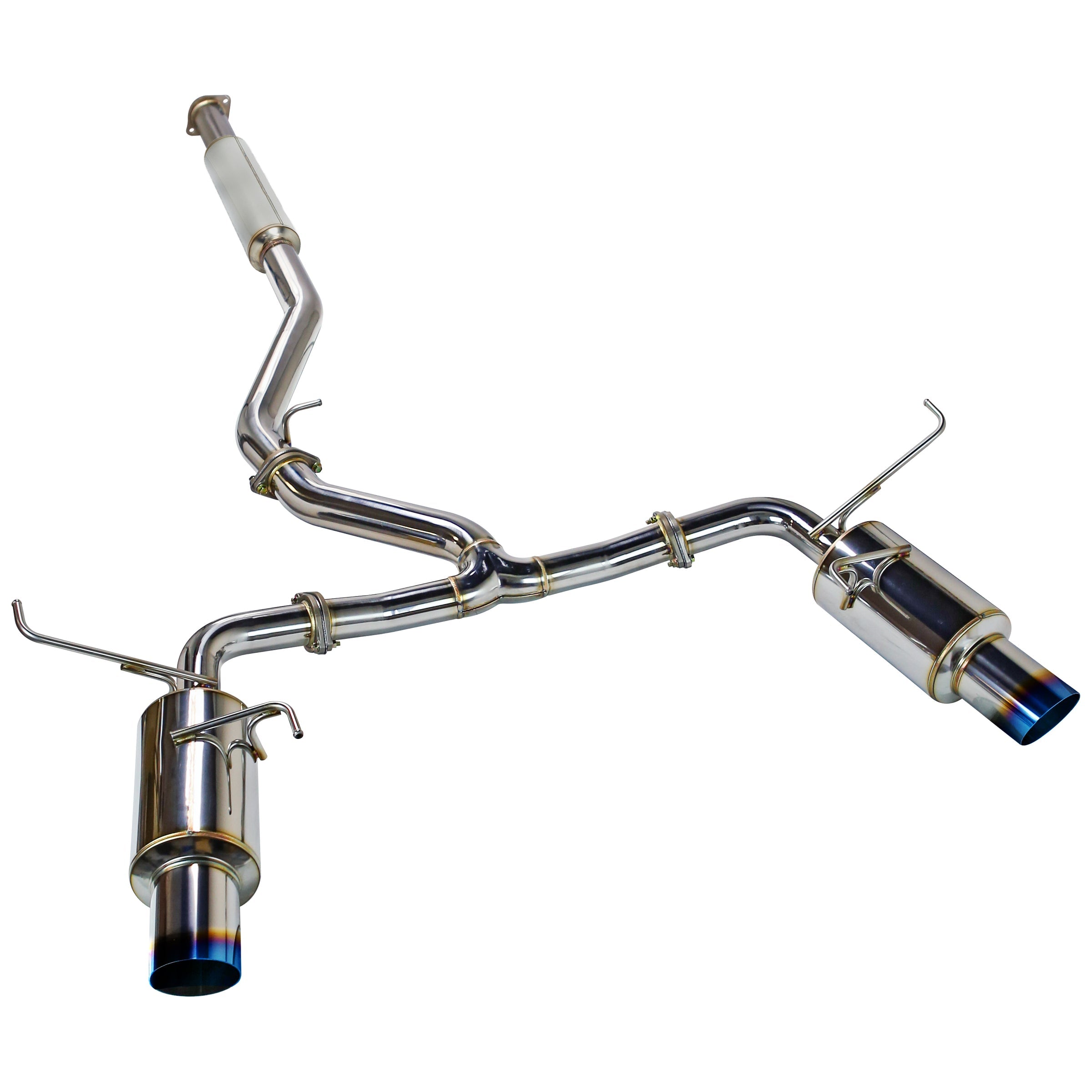 REMARK Catback Exhaust Dual R1 Spec (Titanium / Stainless Steel) - 2022+ Subaru WRX