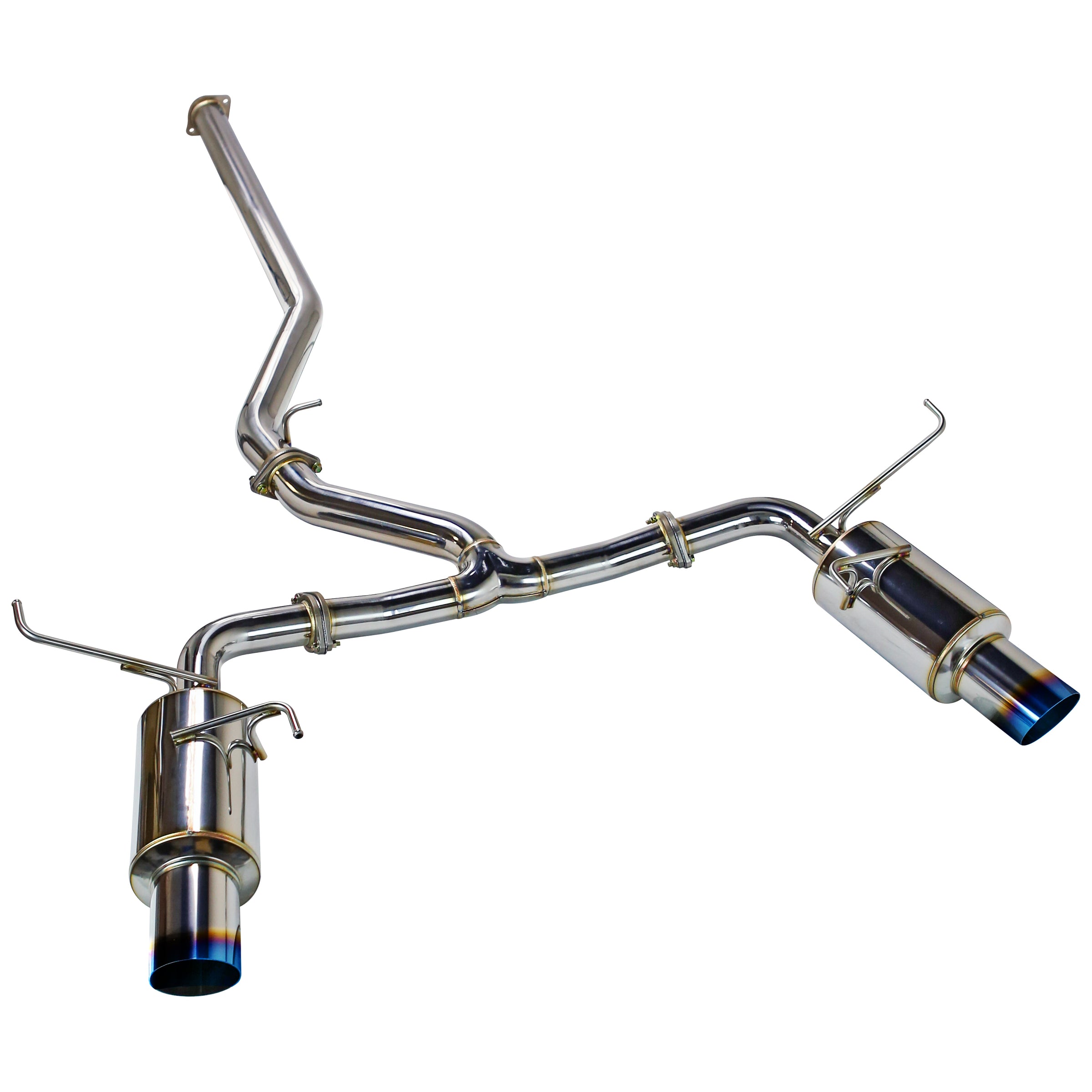 REMARK Catback Exhaust Dual R1 Spec (Titanium / Stainless Steel) - 2022+ Subaru WRX