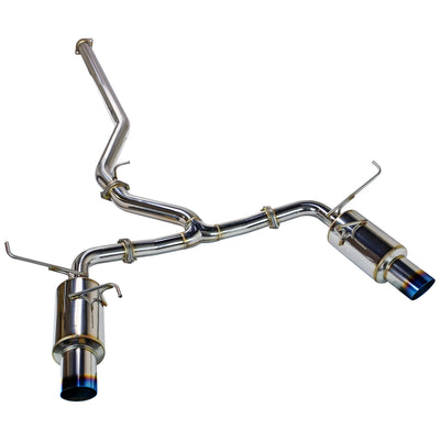 REMARK Catback Exhaust Dual R1 Spec (Titanium / Stainless Steel) - 2022+ Subaru WRX