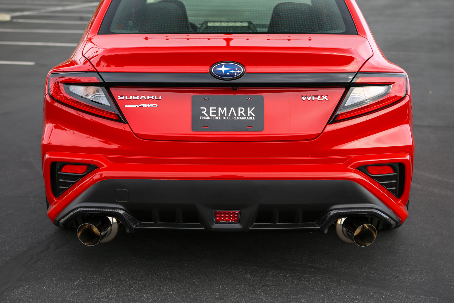 REMARK Catback Exhaust Dual R1 Spec (Titanium / Stainless Steel) - 2022+ Subaru WRX