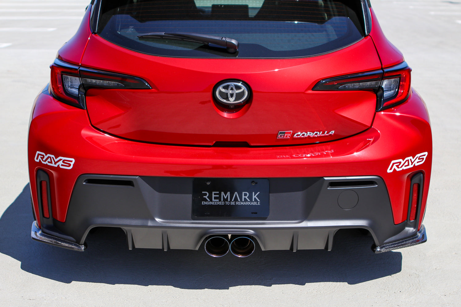 REMARK Catback Exhaust / Dual Tips Center Exit - 2023+ Toyota GR Corolla