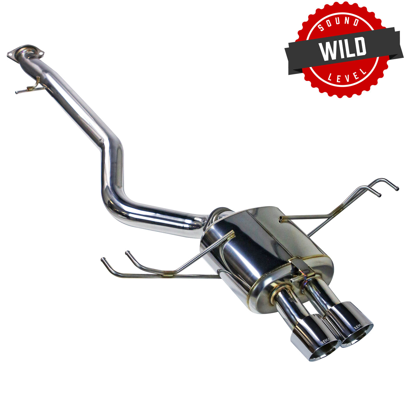 REMARK Catback Exhaust / Dual Tips Center Exit - 2023+ Toyota GR Corolla