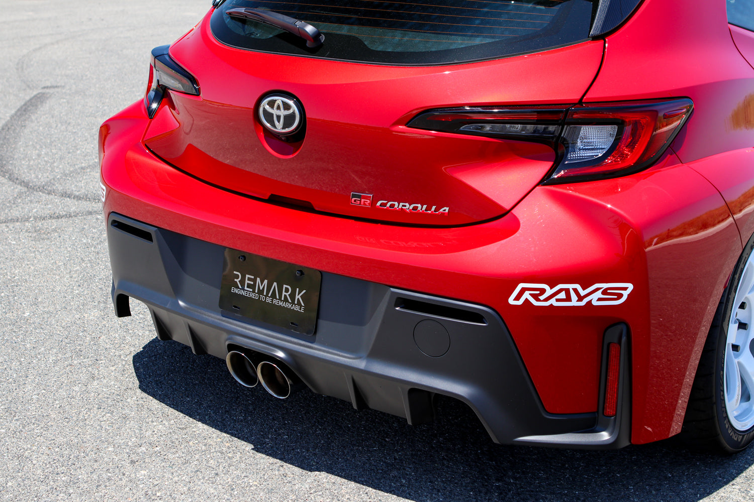 REMARK Catback Exhaust / Dual Tips Center Exit - 2023+ Toyota GR Corolla