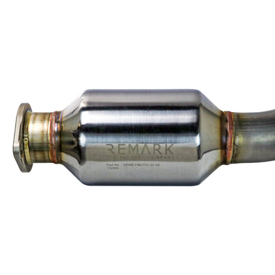 REMARK Front Pipe with High Flow catalytic converter - 2013-2022+ Toyota 86 GR86 / Subaru BRZ / Scion FR-S