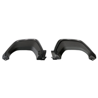 Remark Carbon Fiber Exhaust Finisher Gloss Finish - 2022+ Subaru WRX