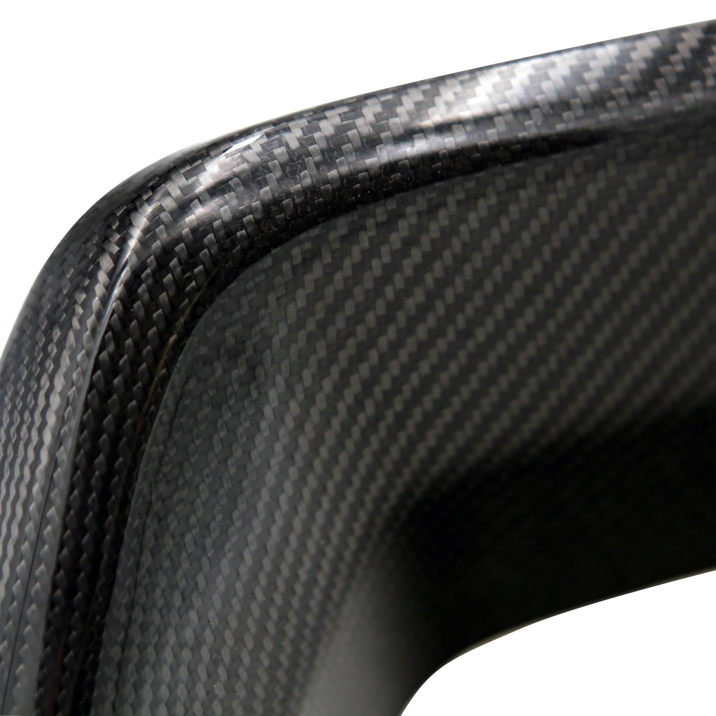 Remark Carbon Fiber Exhaust Finisher Gloss Finish - 2022+ Subaru WRX