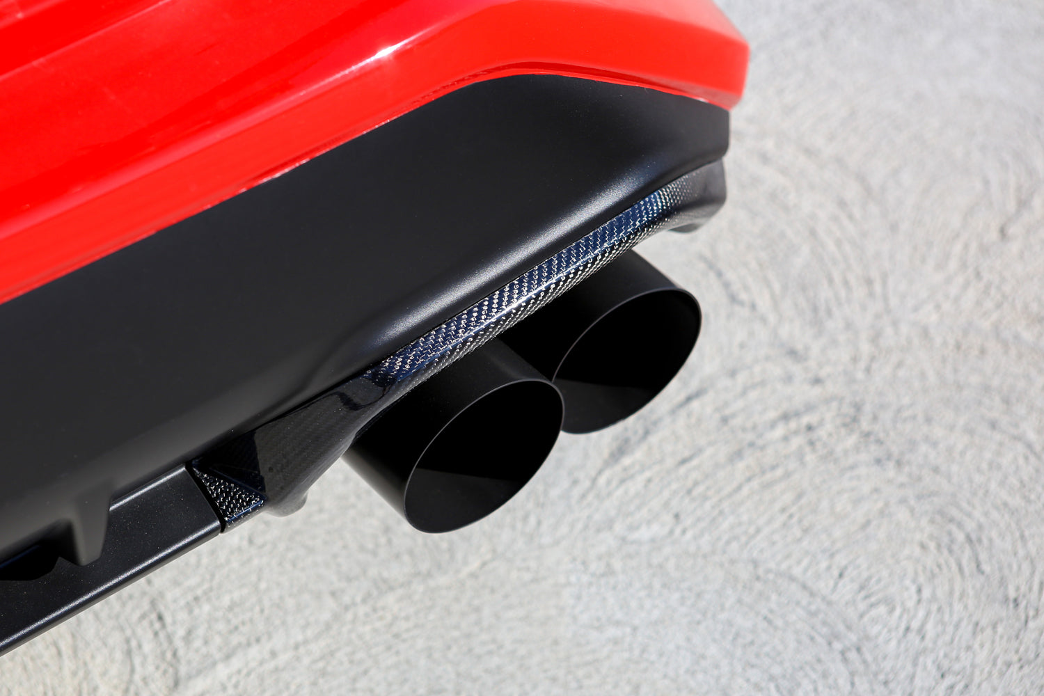 Remark Carbon Fiber Exhaust Finisher Gloss Finish - 2022+ Subaru WRX