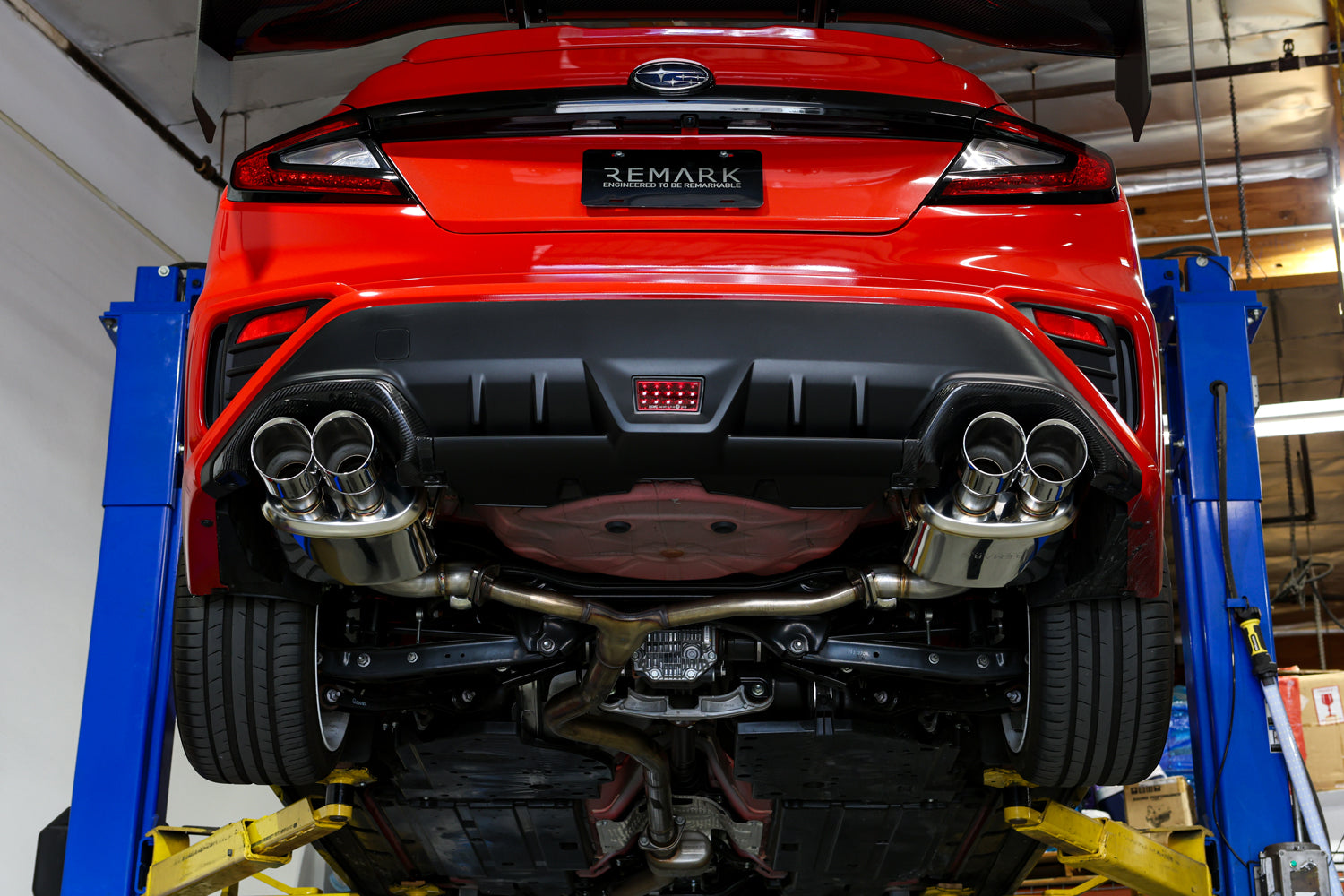 REMARK Axleback Exhaust Muffler Version - 2022+ Subaru WRX