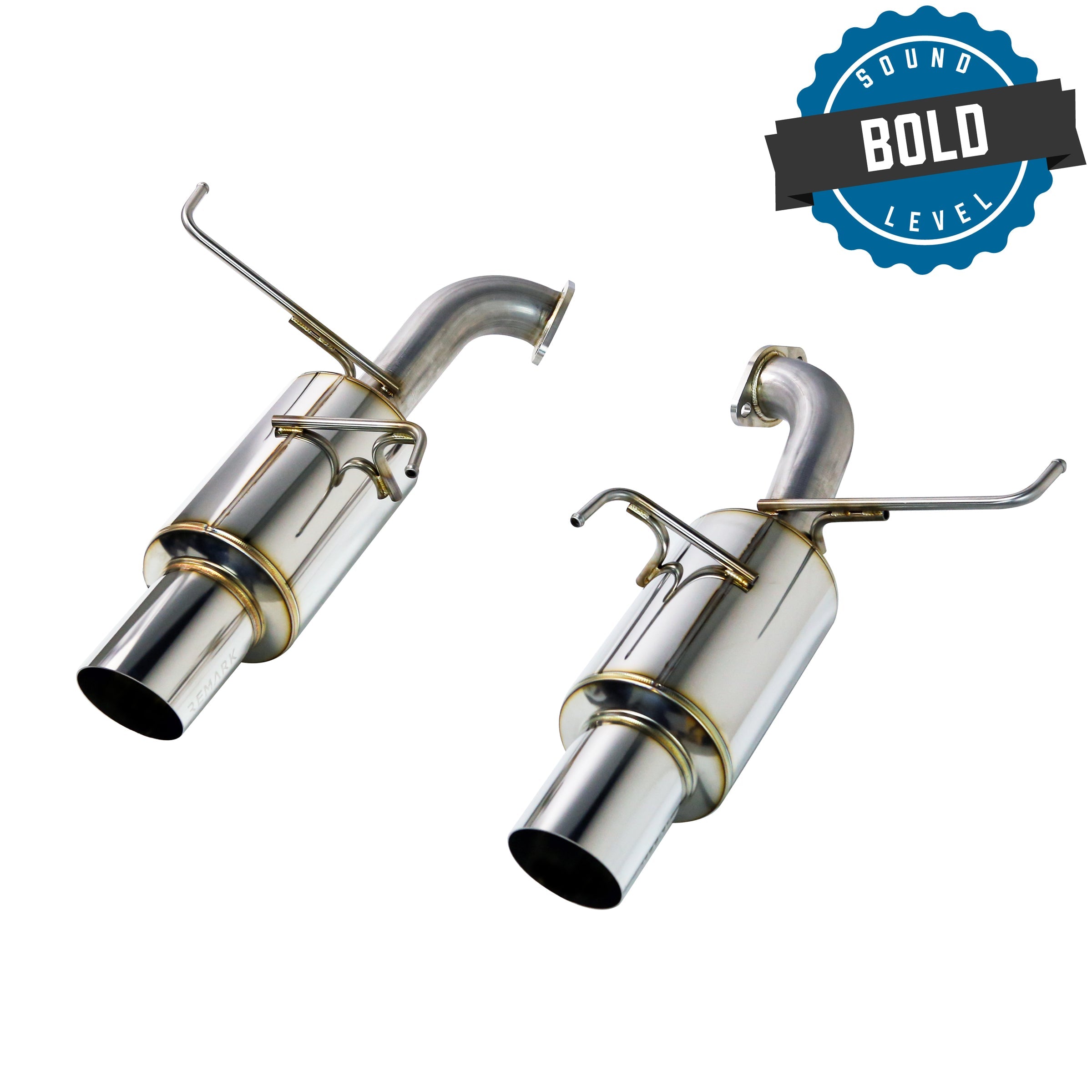 REMARK Axleback Exhaust Dual R1 Spec - 2022+ Subaru WRX