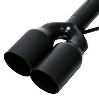 REMARK Axleback Exhaust Stainless Single Wall Tip 4"(Cerakote Black Coating) - 2022+ Subaru WRX