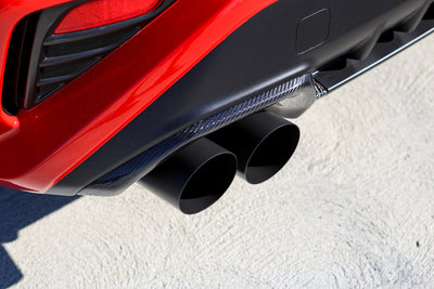 REMARK Axleback Exhaust Stainless Single Wall Tip 4"(Cerakote Black Coating) - 2022+ Subaru WRX