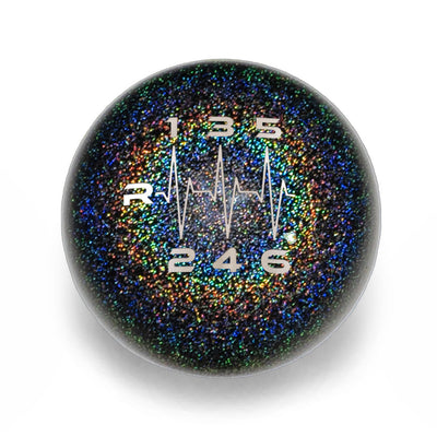 Billetworkz Weighted Shift Knob 6 Speed Heartbeat Engraving - 2013-2021 Toyota 86 / Subaru BRZ / Scion FRS