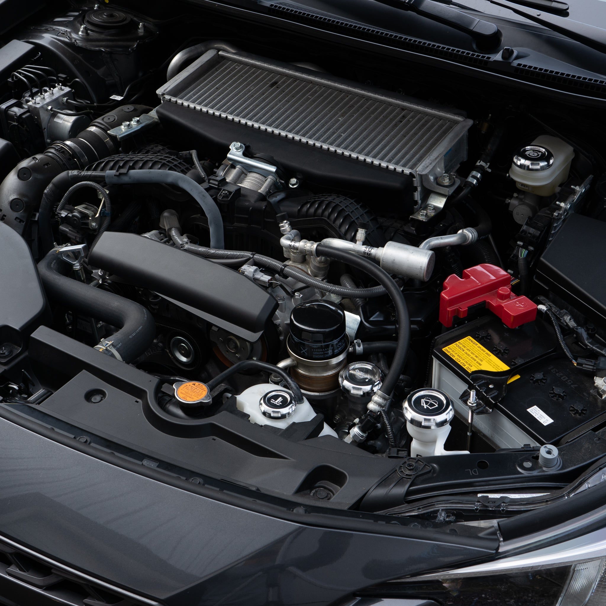 Billetworkz Engine Bay Caps - Subaru WRX 2015-2021 & 2022+
