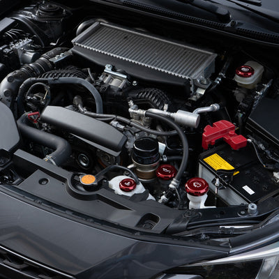 Billetworkz Engine Bay Caps – 2015–2021 Subaru STI