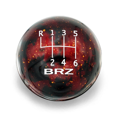 Billetworkz Cosmic Space Shift Knob 6 Speed BRZ Standard Engraving - 2013-2021 Toyota 86 / Subaru BRZ / Scion FRS