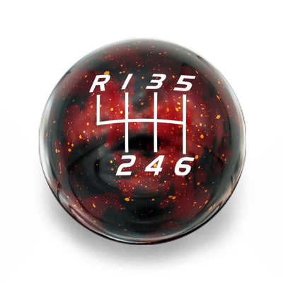 Billetworkz Cosmic Space Shift Knob 6 Speed Velocity Engraving - 2022+ Toyota GR86 / Subaru BRZ