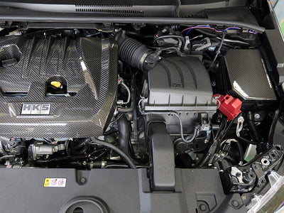 HKS Dry Carbon Fuse Box Cover - 2023+ Toyota GR Corolla
